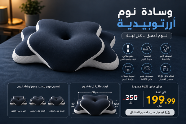 وسادة الفراشة المريحة